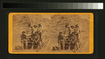 Railroad workers, about 1867