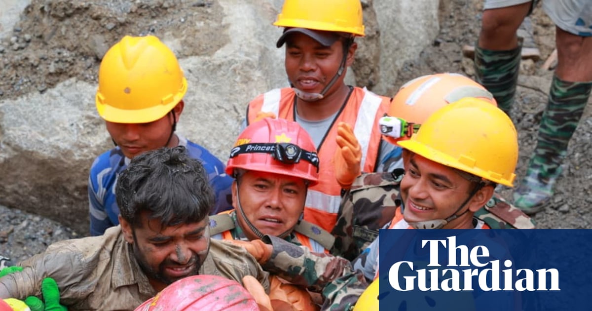 Nepal-Tibet flash flood: Two workers pulled alive from hydropower tunnel nine days after disaster