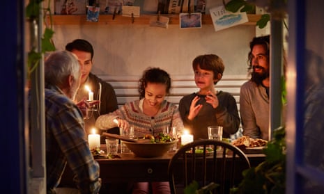 A Danish family get that cosy hygge feeling for supper.