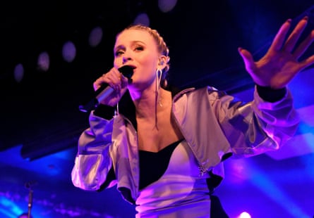 Zara Larsson performing at the Hippodrome earlier this year.