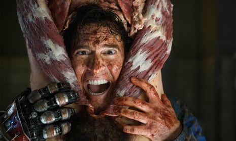 Pleased to meat you: Bruce Campbell as Ash Williams in Ash vs Evil Dead.