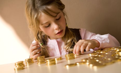 Reward saving by matching what your child puts aside or agreeing to put something towards it.