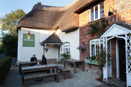 Exterior of the Swan