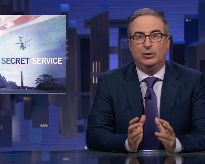 John Oliver on the overstretched, underfunded Secret Service: ‘Actively reckless’