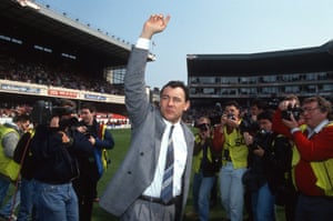 Ray Kennedy at Highbury in 1991 for his testimonial