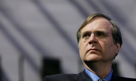 FILE - Microsoft Co-Founder Paul Allen Has Died At The Age Of 65 SpaceShipOne Is Donated To National Air And Space Museum<br>FILE - OCTOBER 15: Microsoft co-founder Paul Allen has died at the age of 65 from complications of non-Hodgkin’s lymphoma. WASHINGTON - OCTOBER 05: Paul Allen, founder of SpaceShipOne takes part in a news conference to mark the donation of SpaceShipOne to the National Air and Space Museum October 5, 2005 in Washington, DC. SpaceShipOne was the first privately built and piloted vehicle to reach space and will be on permanent display between Charles Lindbergh’s Spirit of St. Louis and Chuck Yeager’s Bell X-1. (Photo by Win McNamee/Getty Images)