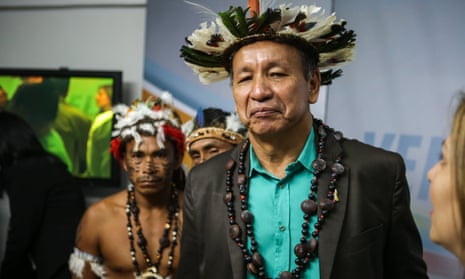 Liborio Guarulla said: ‘I am invoking the power of my ancestors and my shamans so that the curse of the Dabukuri falls upon those who have tried to do us evil.’