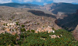 The village of Misfat al Abriyeen, Oman.