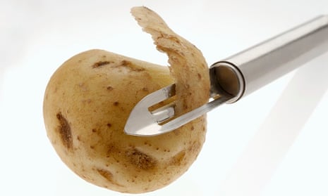 Selfridges store offers customers the chance to reconnect by peeling a potato.