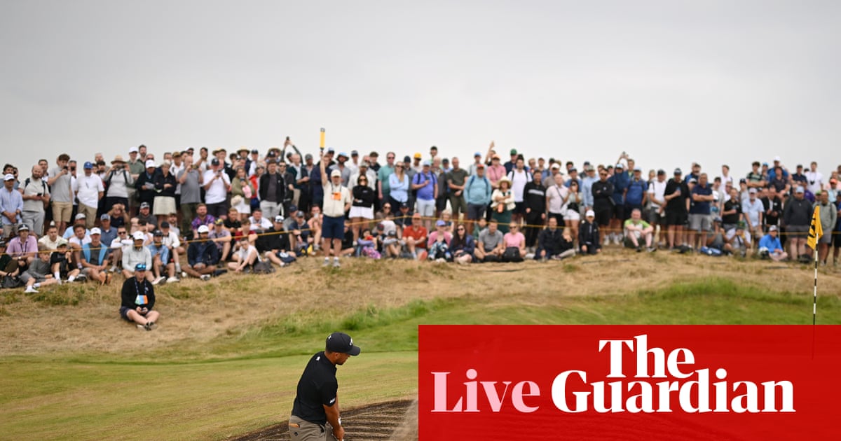 The Open 2026: day three golf updates from Royal Birkdale – live