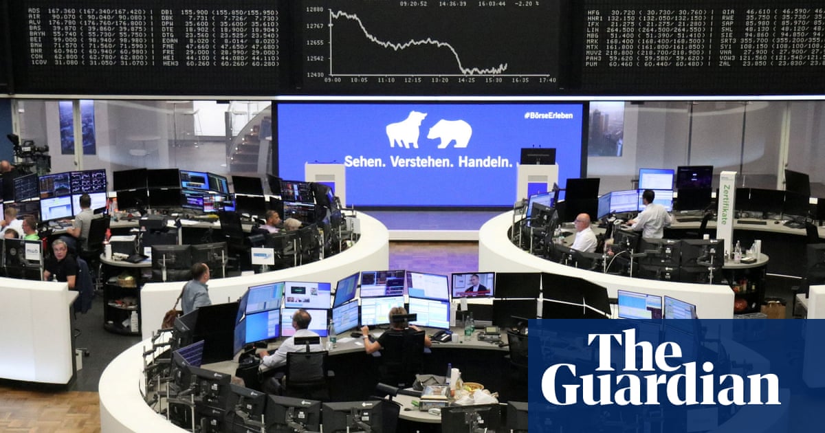 European stock markets tumble on rising fears of recession
