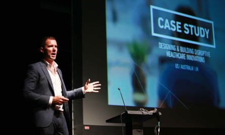 Michael Priddis, former founder and chief executive of strategic design firm S&amp;C and partner and managing director of BCG Digital Ventures in Asia, at 2015 Singapore Business Design Summit