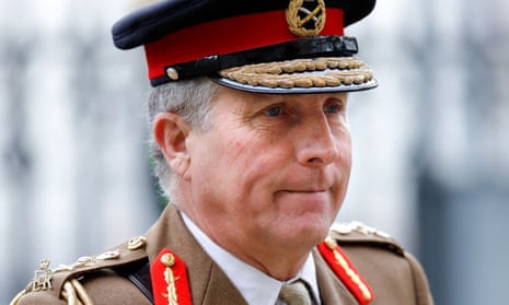 Gen Sir Nick Carter will step down as chief of defence staff at the end of the month.