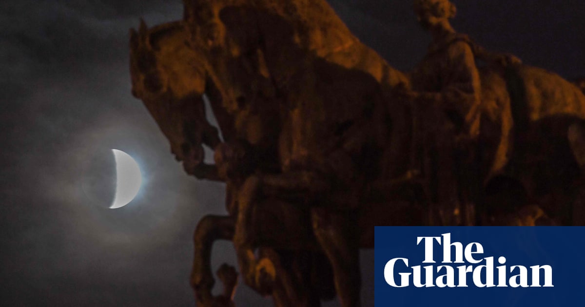 Partial lunar eclipse – in pictures | Science | The Guardian