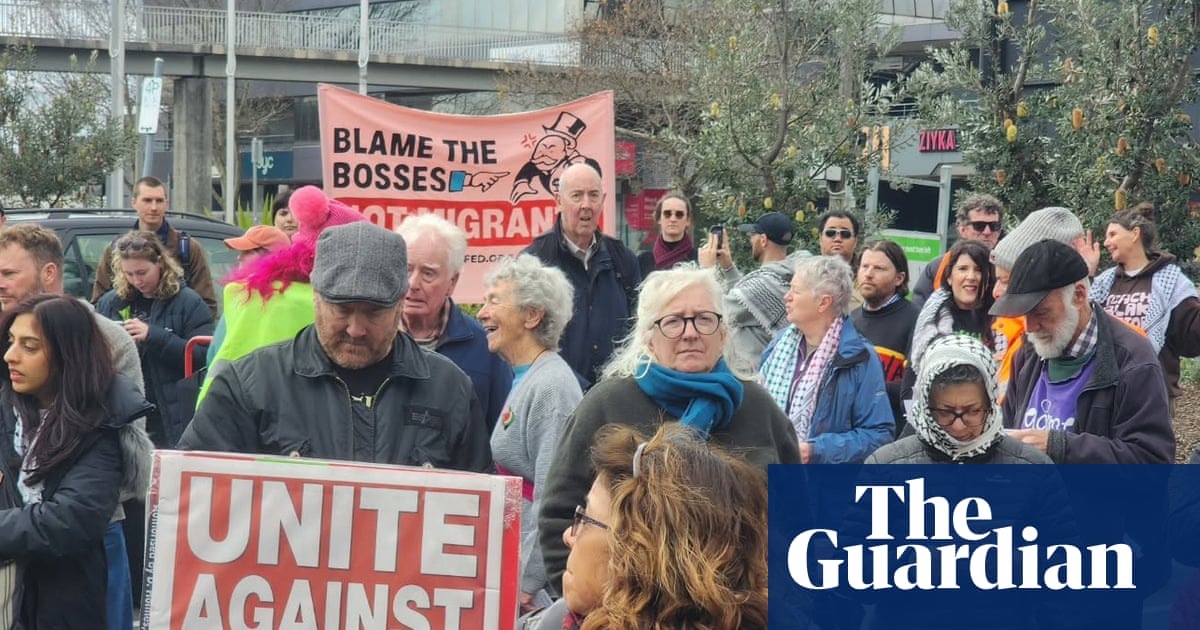 Victorian police investigate allegation a car drove deliberately at speed towards anti-racism protester
