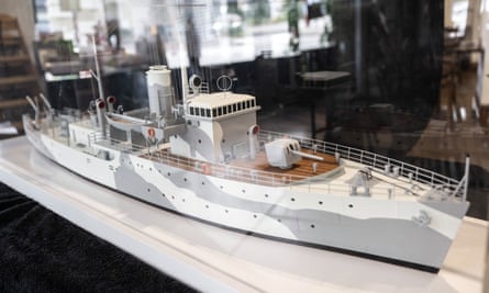 A model of the HMAS Armidale