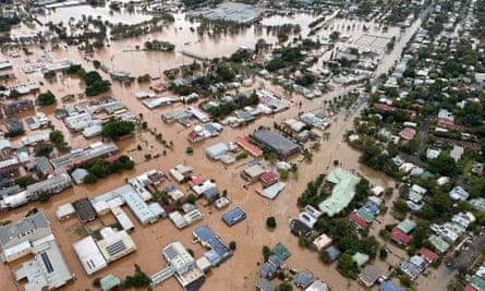 In March, floodwaters inundated the city of Lismore in northern New South Wales, Australia.