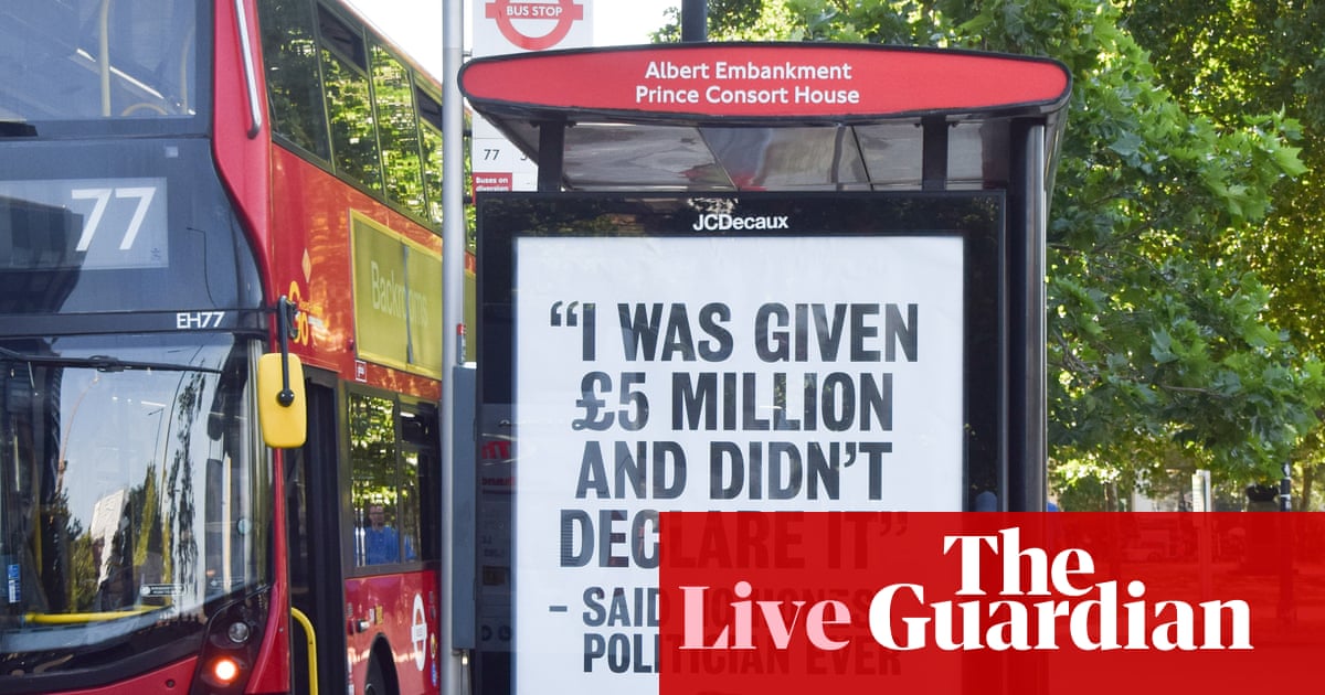 More than half of voters view Nigel Farage and Reform UK as ‘very sleazy’ – UK politics live