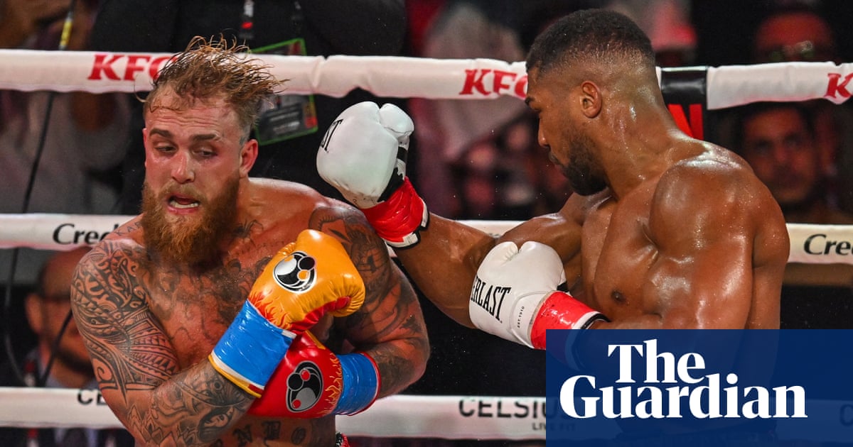 Anthony Joshua overwhelms Jake Paul in six to restore boxing sanity in Miami