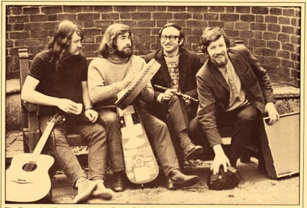 Dick Gaughan, far left, with Boys of the Lough, 1972.