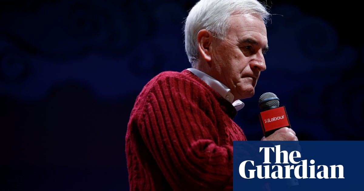 John McDonnell will not return to shadow cabinet