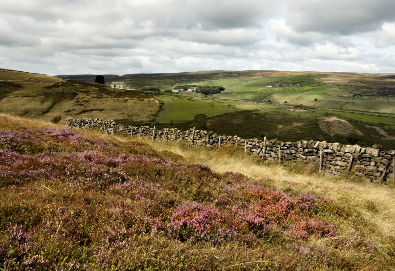 Pennine Moors in Bronte Country, West Yorkshire.