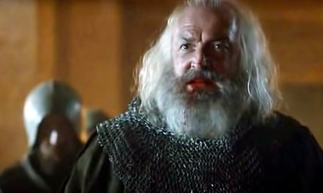 John Stahl as Rickard Karstark in Game of Thrones.