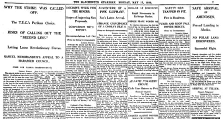 The Guardian, 18 May 1926.