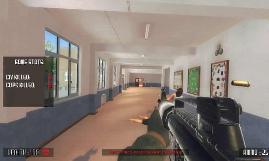 First-person perspective … Active Shooter.