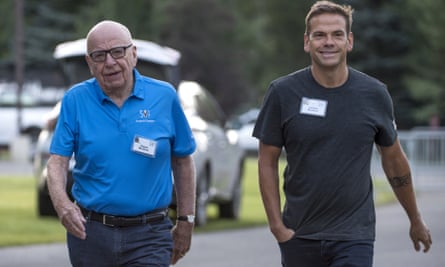 Rupert and Lachlan Murdoch.