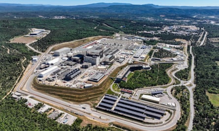 The Iter plant taking shape in Saint-Paul-lez-Durance, southern France, in June.