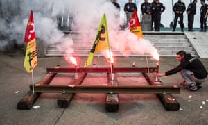 French rail strike