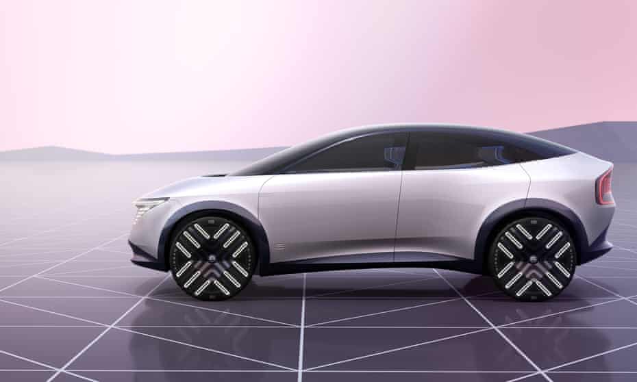 Nissan’s crossover EV concept car, which it will be producing at its Sunderland plant
