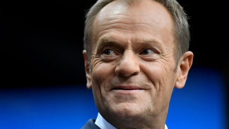 Brexit will leave UK a 'second-rate player', says Donald Tusk – video