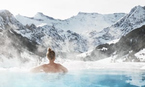 Le spa de l'hôtel Cambrian, Adelboden, Suisse