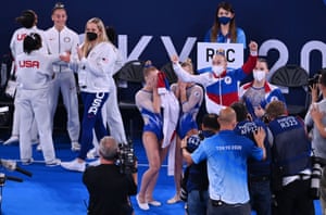 Tokyo Olympics Gymnastics Roc End Us Reign As Simone Biles Pulls Out Of Women S Team All Around As It Happened Sport The Guardian Tokyo Olympics Gymnastics Roc End Us Reign As Simone Biles Pulls Out Of Women S Team All Around As It Happened Sport The Guardian