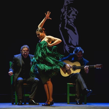 Sara Baras, centre: ‘Flamenco artists often have longer careers than other kinds of dancers’