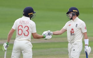 Pope celebrates his half century with Buttler.