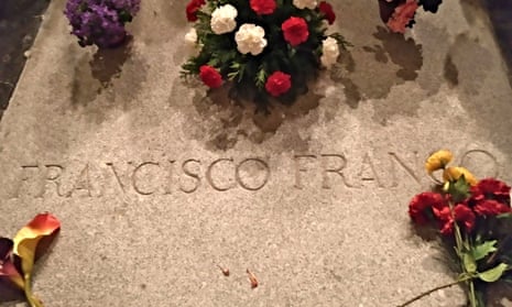 The tomb of Francisco Franco in the Valley of the Fallen