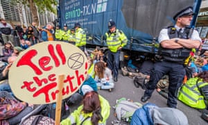 Extinction Rebellion protest