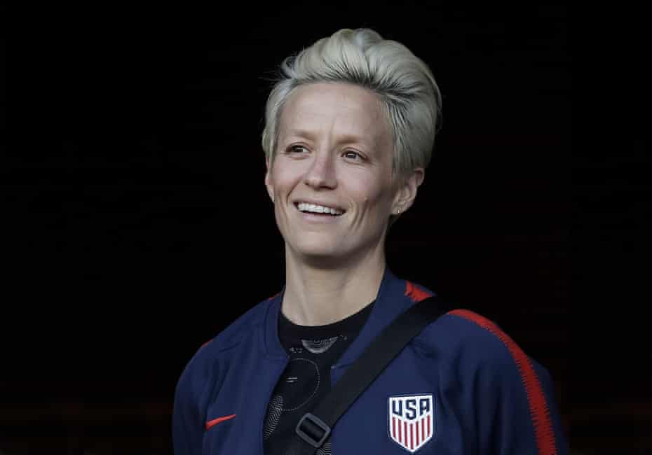 Megan Rapinoe says: ‘It’s not really an issue of whether police brutality exists or not, or whether racism still an issue or not, it very much is.’