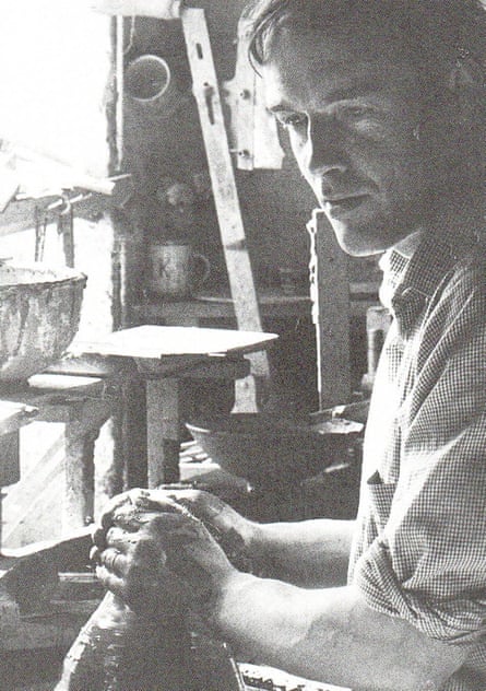 Alan Caiger-Smith at work in 1966