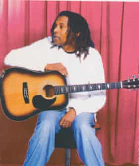 Libyan reggae player Ibrahim Hasnawi.