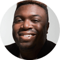 Bryan Washington, a man smiling in portrait