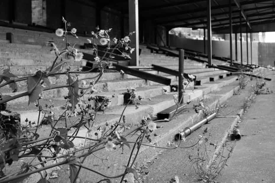 Goodbye Bootham Crescent: the end of an era for York City | York City 26 Weeds invading the David Longhurst Terrace