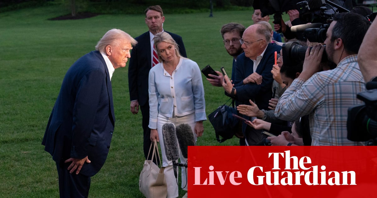 Trump's 100% film tariffs to send shock waves' through global industry  US politics live