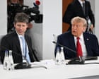 Trump claims he is only ‘guardrail’ needed to control AI as top Republicans join him in dismissing calls for more checks – live
