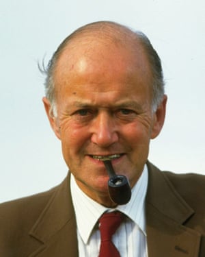 Peter West during the third Test match between England and India at Edgbaston in 1986