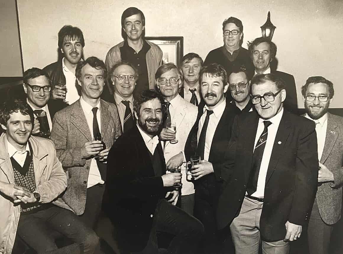 British and Irish press corps on the 1983 Lions tour of New Zealand