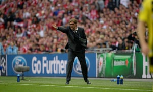Jürgen Klopp opted for a suit for the Champions League final as Borussia Dortmund manager in 2013.